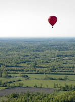 Hot Air Balloon Ride Ottawa 2007 Quickie balloon